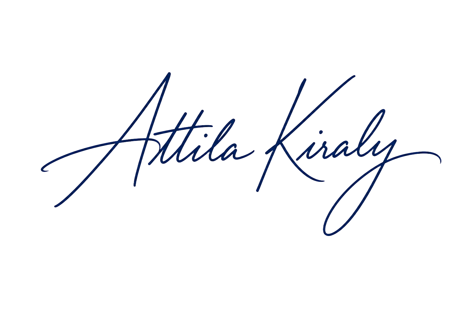 Semnătură olografă Attila Király, fondator SEO 365